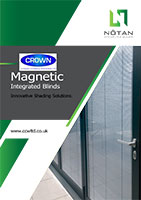 Crown Notan Magnetic Integrated Blinds 1